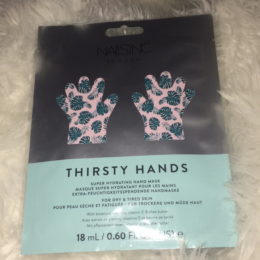Nailsinc thirsty hands hydrating hand mask